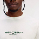 Camiseta con logotipo Fred Perry Sportswear