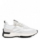 Zapatillas con detalles en ante