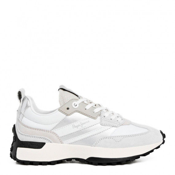 Zapatillas con detalles en ante