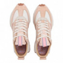 Zapatillas con detalles en ante