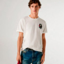 Camiseta gráfico estampado fit regular