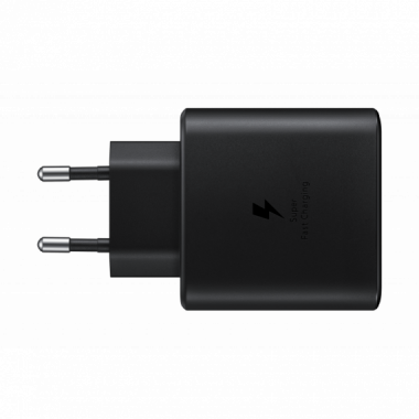 SAMSUNG CARGADOR DE PARED EP-TA845XBEGWW USB-C + CABLE NEGRO MAXIMO 45W