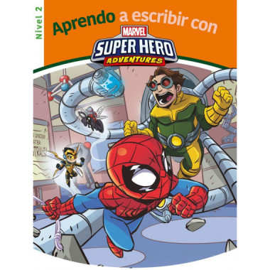 Aprendo a escribir con los superh�roes - Nivel 2 (Aprendo a escribir con Marvel)