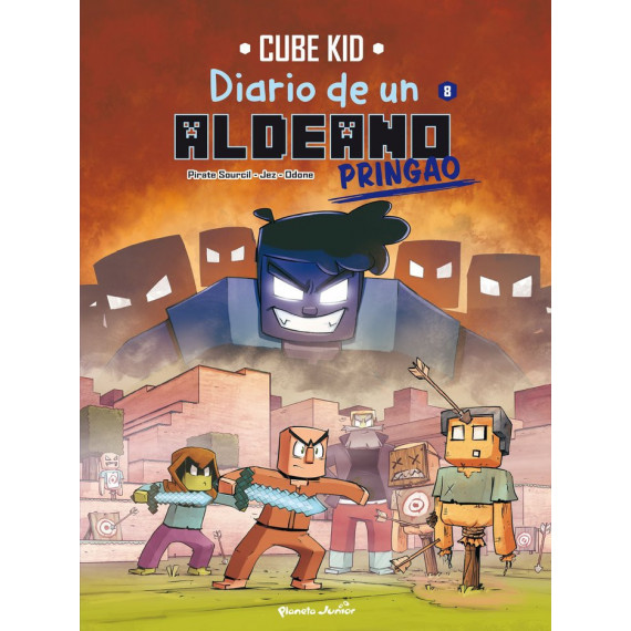 MINECRAFT. DIARIO DE UN ALDEANO PRINGAO. COMIC 8