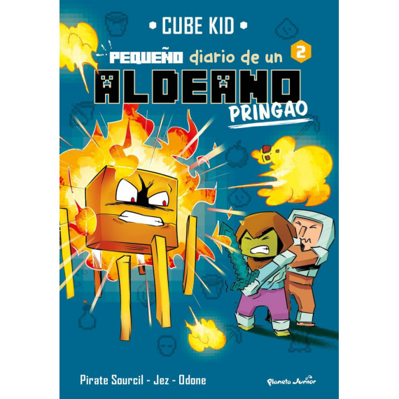 MINECRAFT. PEQUE�O DIARIO DE UN ALDEANO PRINGAO 2