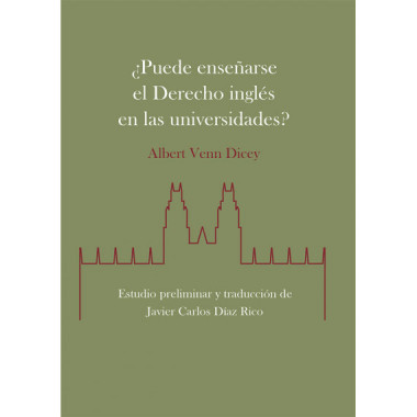PUEDE ENSE�ARSE EL DERECHO INGLES EN LAS UNIVERSIDADES