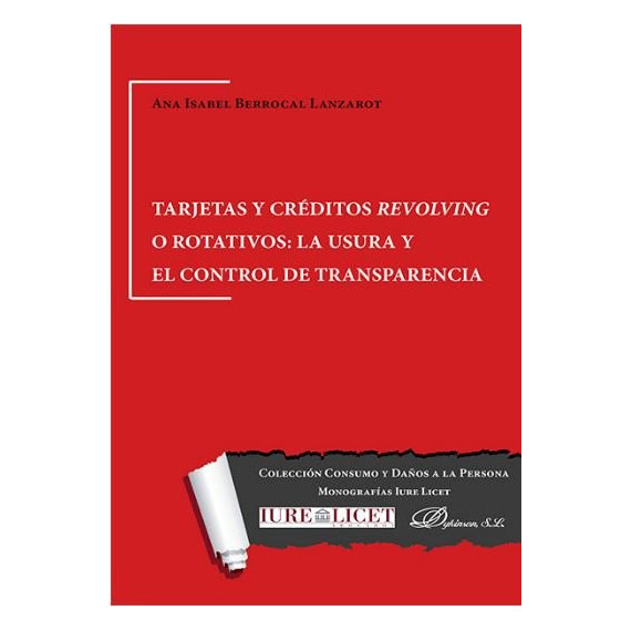 Tarjetas y cr�ditos revolving o rotativos