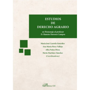 Estudios de Derecho Agrario