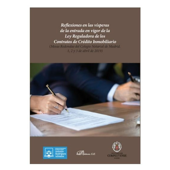 Reflexiones en las v�speras de la entrada en vigor de la Ley Reguladora de los Contratos de Cr�dito