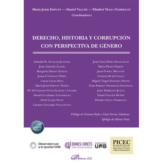 DERECHO HISTORIA Y CORRUPCION CON PERSPECTIVA DE GENERO
