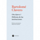 Historia de las instituciones