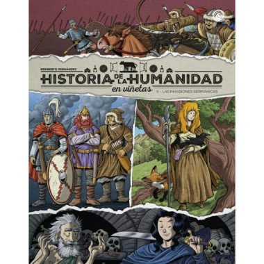 HISTORIA HUMANIDAD VI�ETAS 5 LAS INVASIONES GERMANICAS