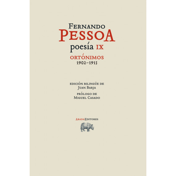 Poes�a IX. Ort�nimos 1902-1913
