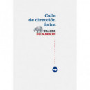 Calle de direcci�n �nica