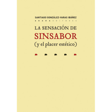 La sensaci�n de sinsabor (y el placer est�tico)