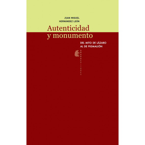 Autenticidad y monumento