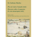 Peso de todo el mundo (1622). Discurso sobre el aumento de esta monarqu�a (1625)