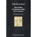 Notas in�ditas al Cancionero in�dito de A.S.Navarro