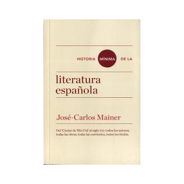 Historia m�nima de la literatura espa�ola