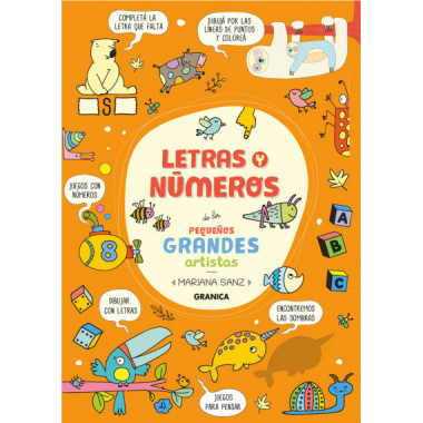 LETRAS Y NUMEROS DE LOS PEQUE�OS GRANDES ARTISTAS