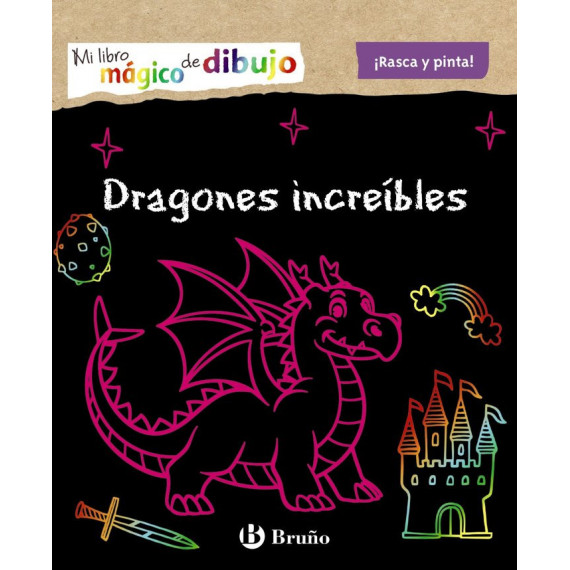Mi libro m�gico de dibujo. Dragones incre�bles