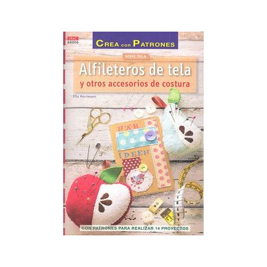 Alfileteros de tela y otros accesorios de costura