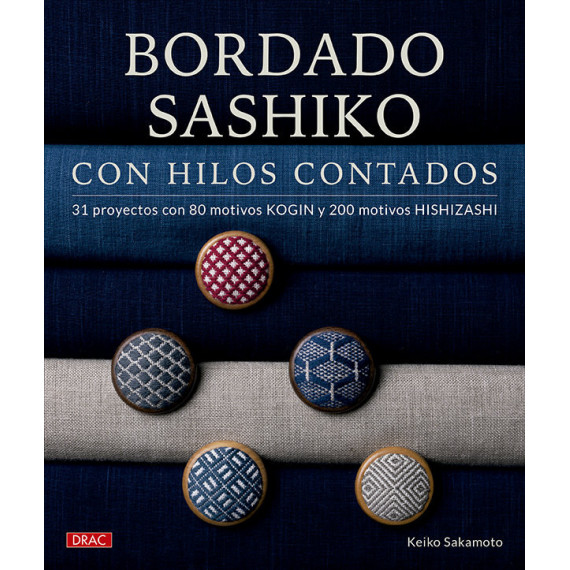 Bordado sashiko con hilos contados