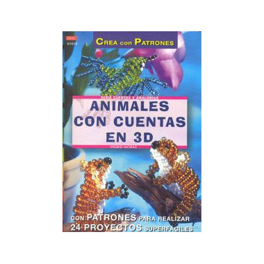 Serie Abalorios n� 15. ANIMALES CON CUENTAS EN 3D