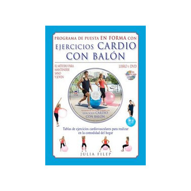 EJERCICIOS CARDIO CON BAL�N.LIBRO Y DVD