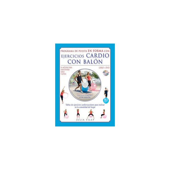 EJERCICIOS CARDIO CON BAL�N.LIBRO Y DVD