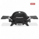 Barbacoa de gas Weber® Q 1200N con mesas laterales