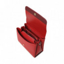 Valentino Hand Bags Satchel Rojo VBS5A803-E79