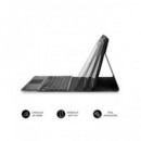SUBBLIM Funda Teclado Bluetooth IPAD 10.9" 10ª Gen  Libro Negra Magnetica Con TouchPad