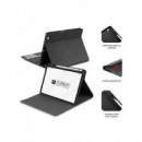 SUBBLIM Funda Teclado Bluetooth IPAD 10.9" 10ª Gen  Libro Negra Magnetica Con TouchPad