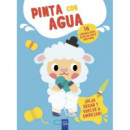 PINTA CON AGUA. OVEJA