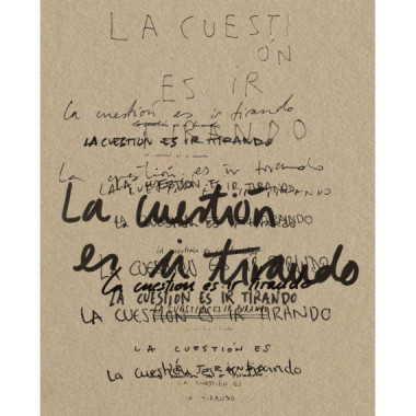 La cuesti�n es ir tirando.