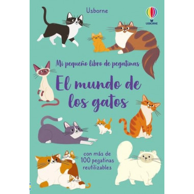 EL MUNDO DE LOS GATOS PEQ LIB PEGATINAS