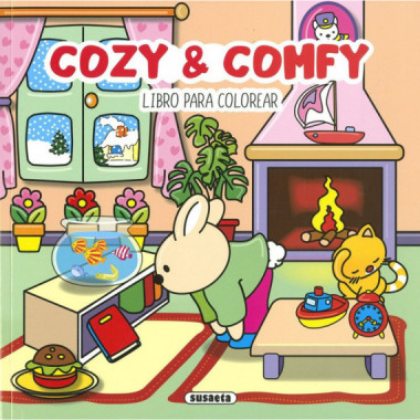 COZY & COMFY. LIBRO PARA COLOREAR 1