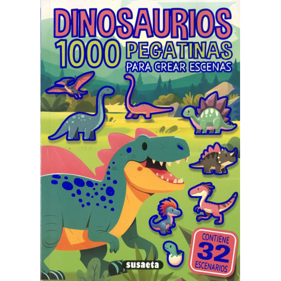 DINOSAURIOS. 1000 PEGATINAS PARA CREAR ESCENAS