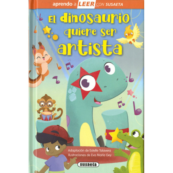 El dinosaurio quiere ser artista