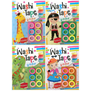 Washi tape (4 t�tulos)