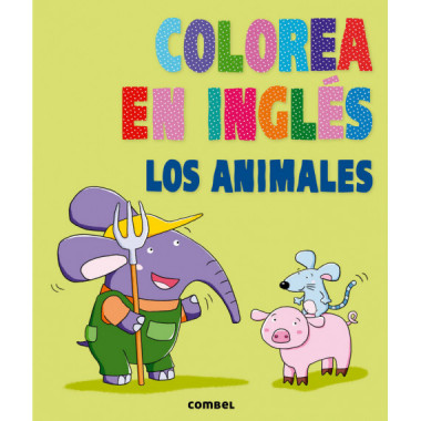 Colorea en ingl�s. Los animales