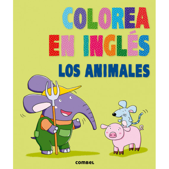 Colorea en ingl�s. Los animales