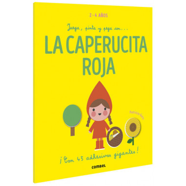 Juega, pinta y pega con... Caperucita Roja
