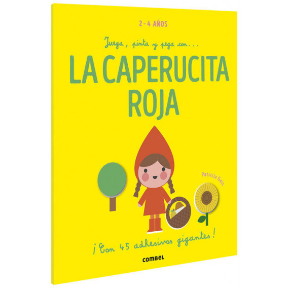Juega, pinta y pega con... Caperucita Roja