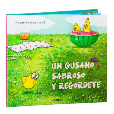 Un gusano sabroso y regordete