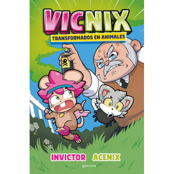 Vicnix pero transformados en animales (Invictor y Acenix 4)