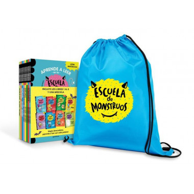 APRENDE A LEER ESCUELA MONSTRUOS PACK 1-8(�INCLUYE UN REGALO!)
