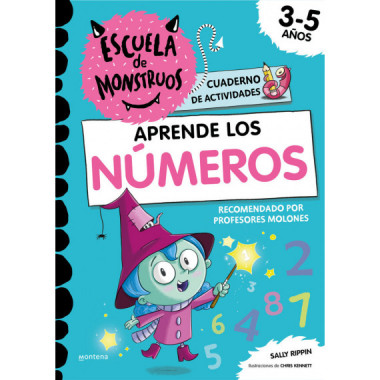 APRENDER LOS NUMEROS EN LA ESCUELA DE MONSTRUOS