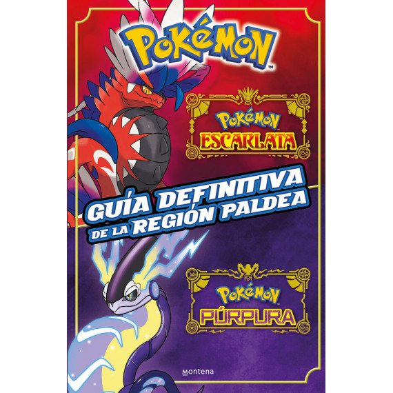 GUIA DEFINITIVA DE LA REGION PALDEA LIBRO OFICIAL POKEMON E